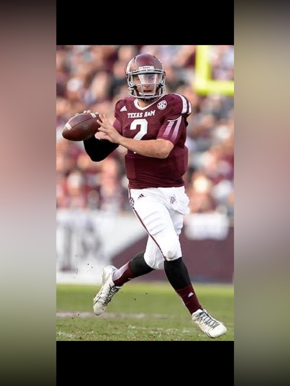Johnny Manziel Texas A&M Life Size Cardboard Cutout with Free Shipping!